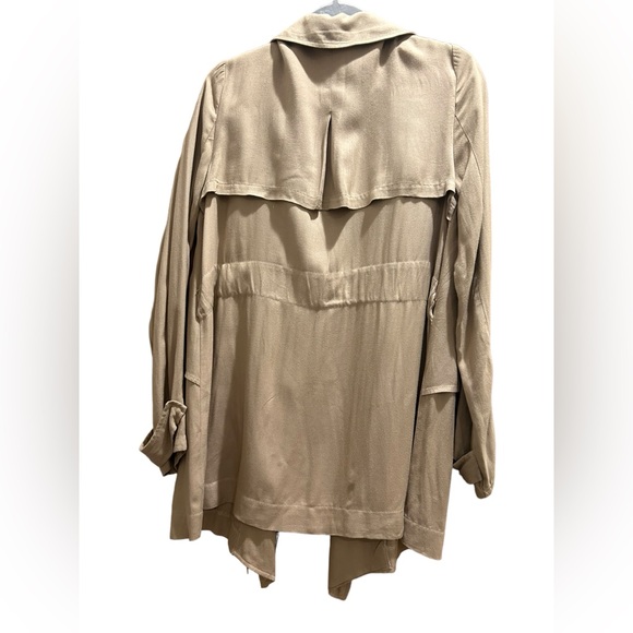 Trouvé Lightweight Short Trench Coat Nordstrom - Picture 2 of 3